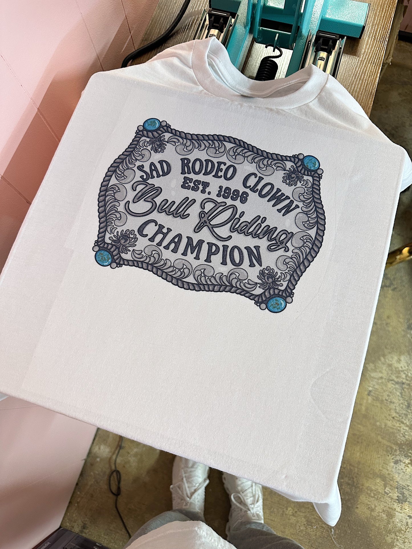 Belt Buckle TEE or CREWNECK
