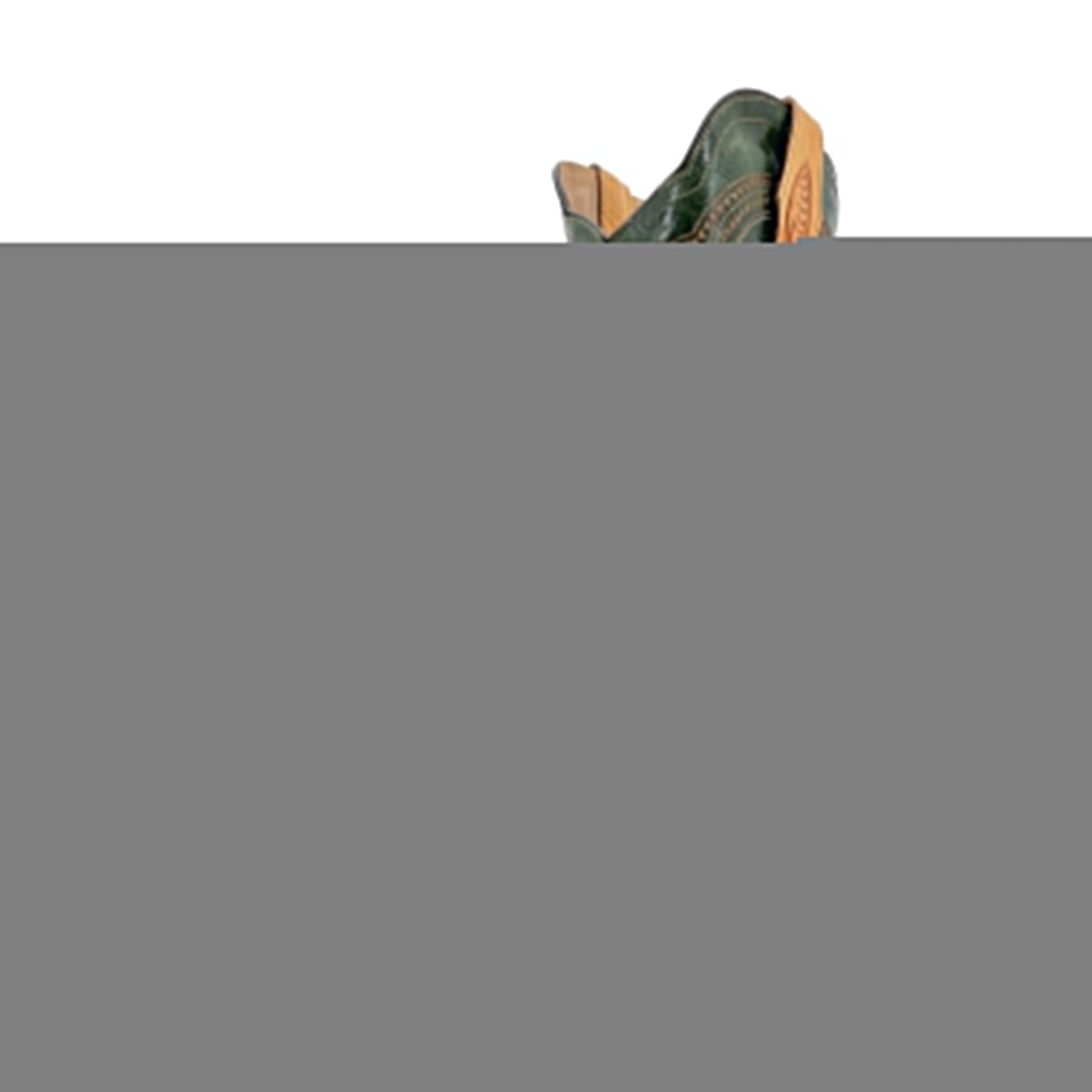 Men Bulldog Hand Tooled Boot - Floral Natural