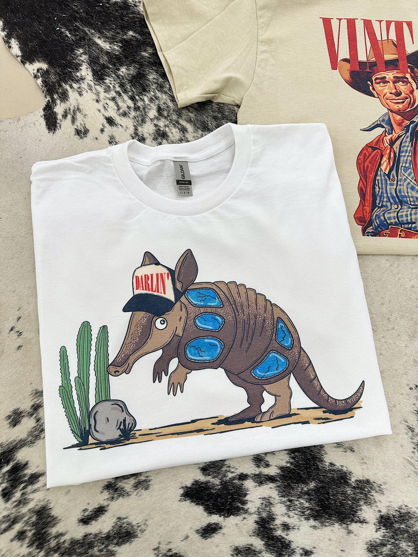 Armadillo TEE or CREWNECK