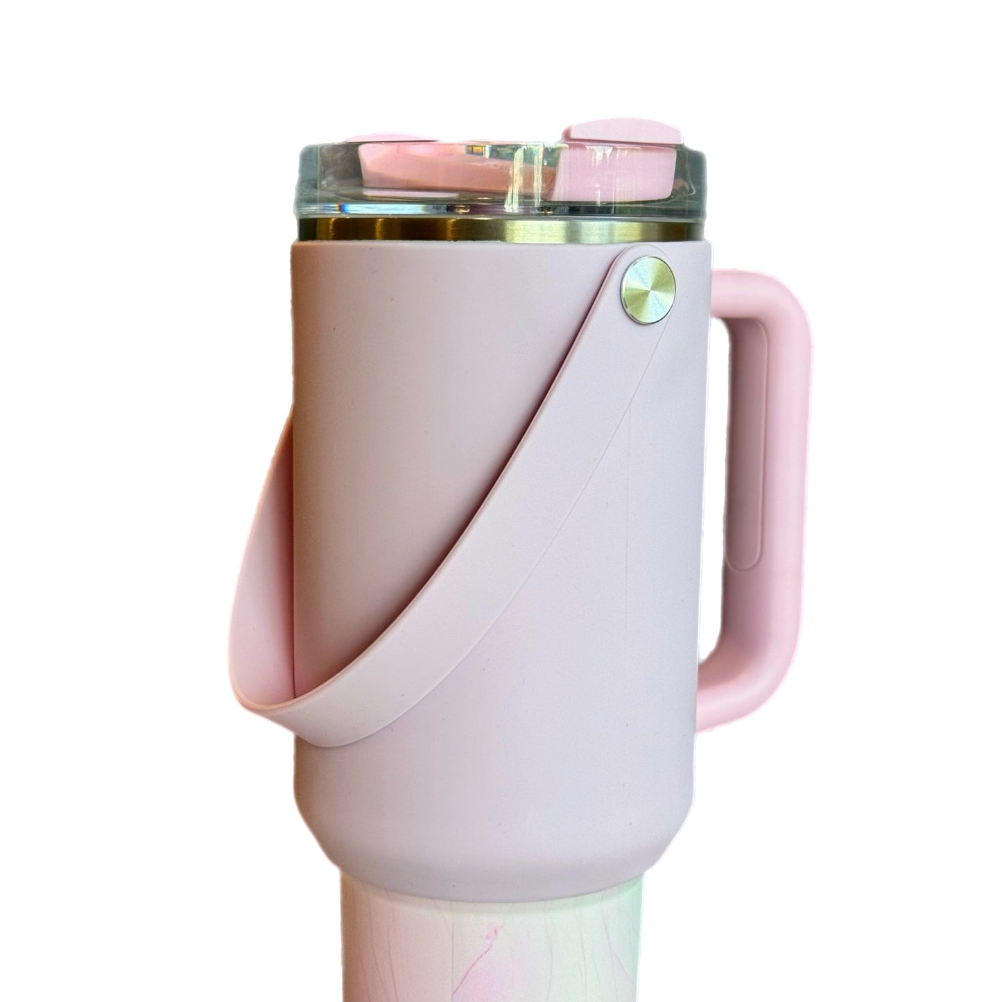 Silicone Tumbler Sleeve with Handle