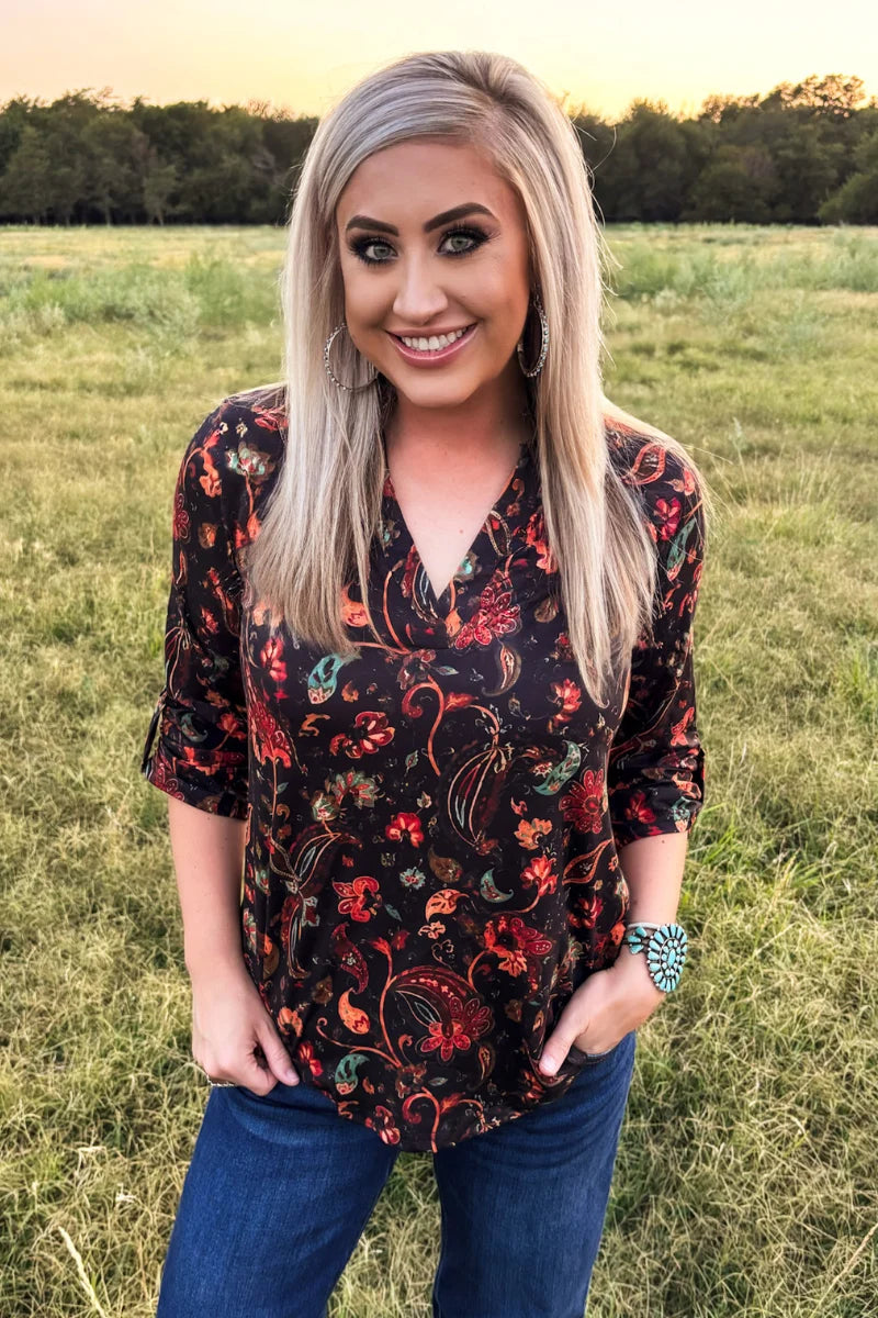 Copper Rose top