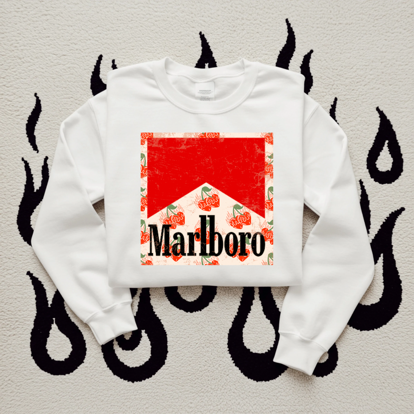 Cherry Boro TEE or CREWNECK