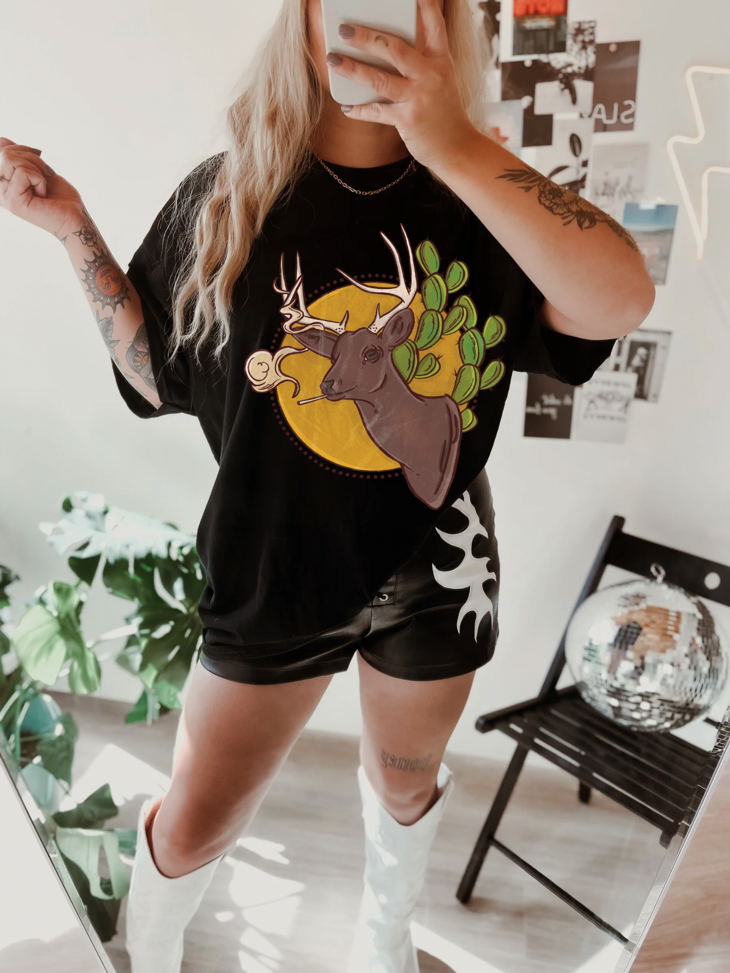 Smokin Deer Tee