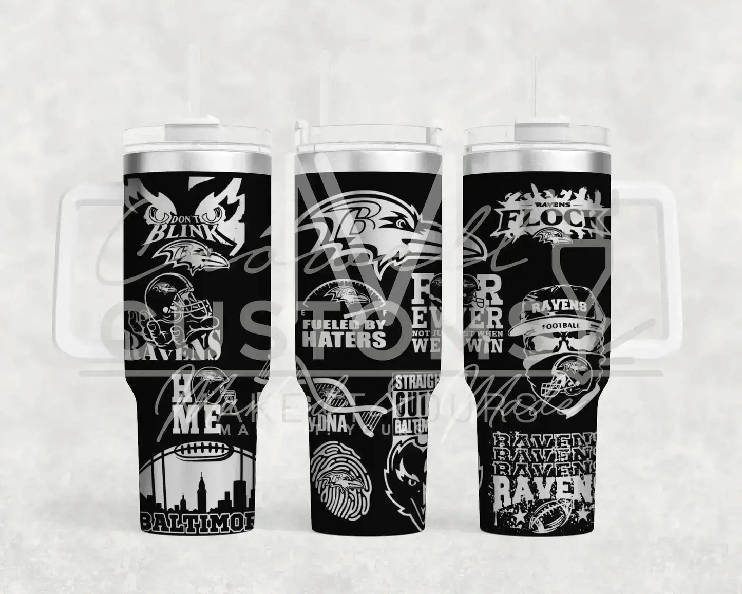 Baltimore Ravens NFL Engraved Tumbler | 20oz