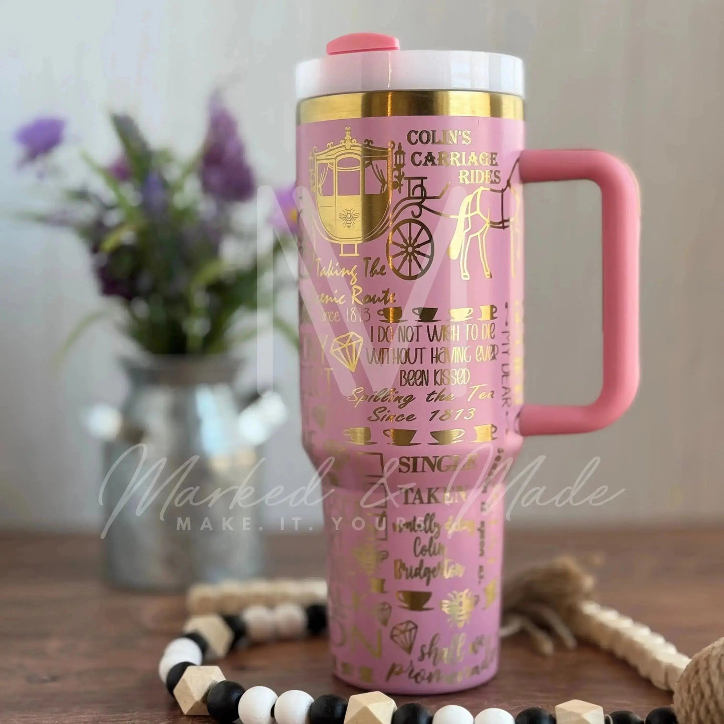 Bridgerton Penelope Season 3 Engraved Tumbler | 20oz