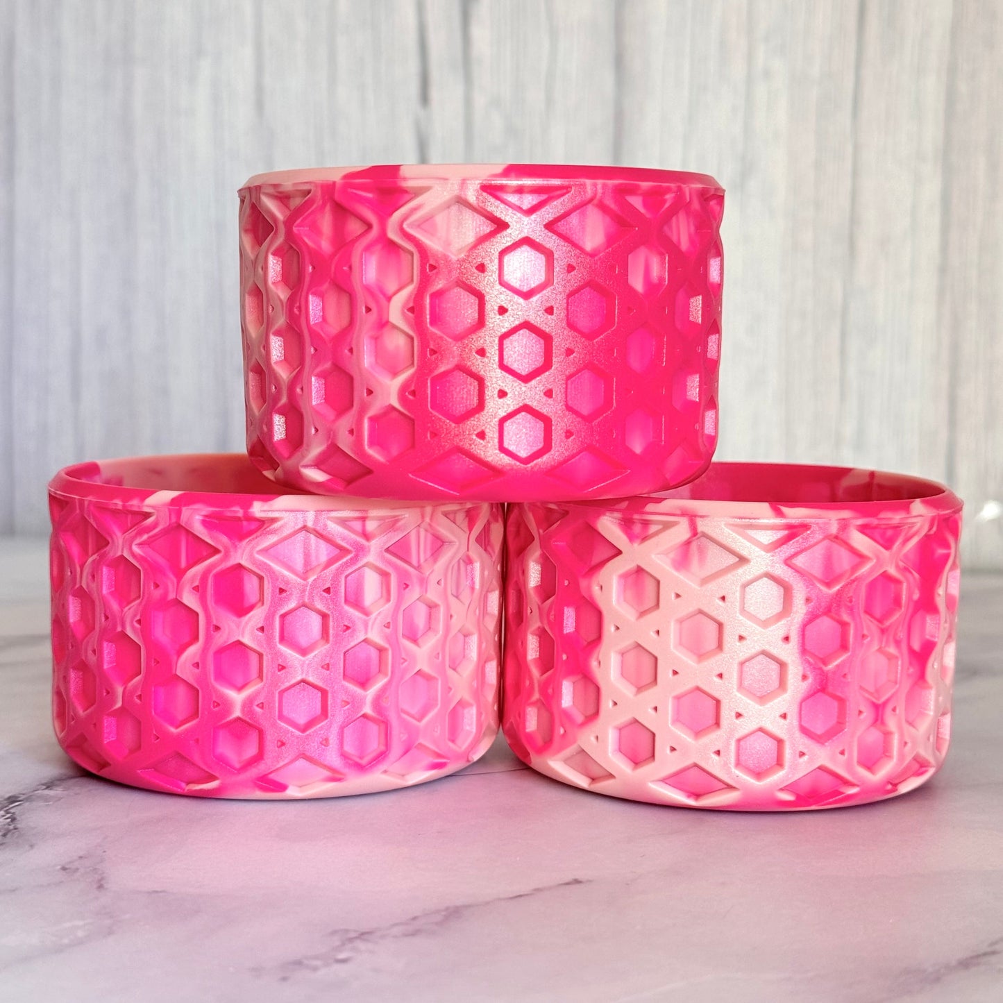 Flockin’ Fabulous Flamingo Remix WAFFLE Tumbler Boot -fits 20-40oz