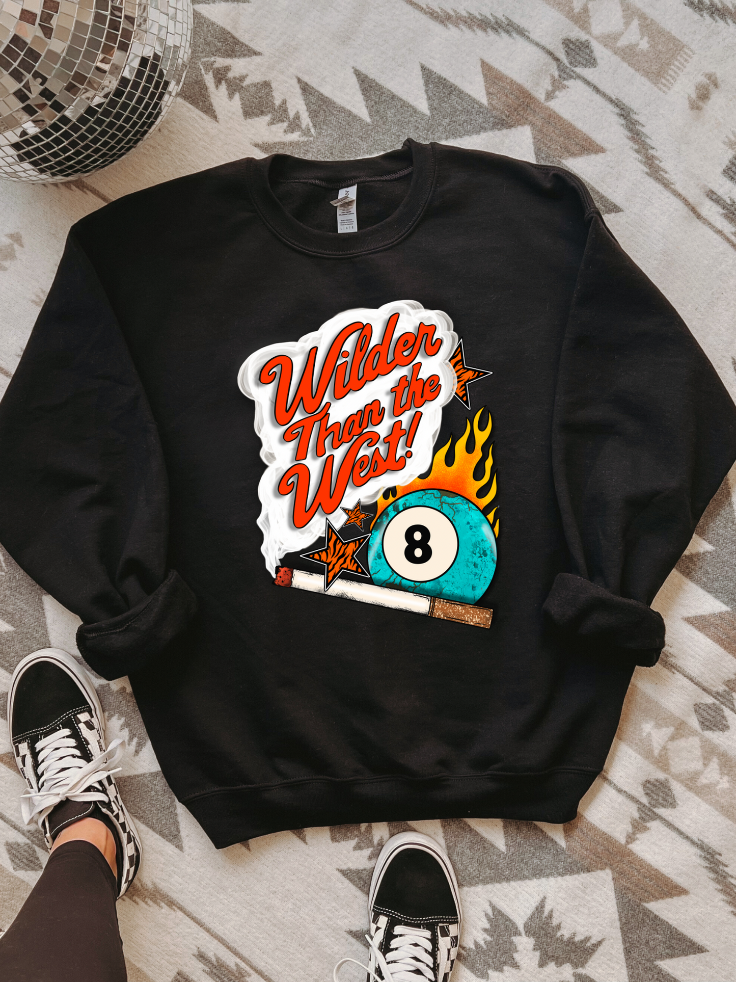 Wilder Than The West Crewneck