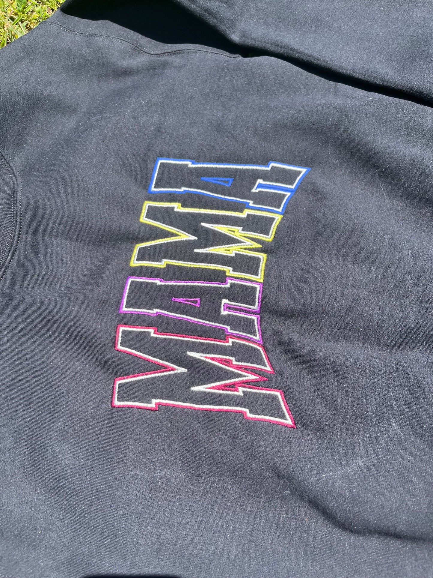 MAMA Embroidered Pullover
