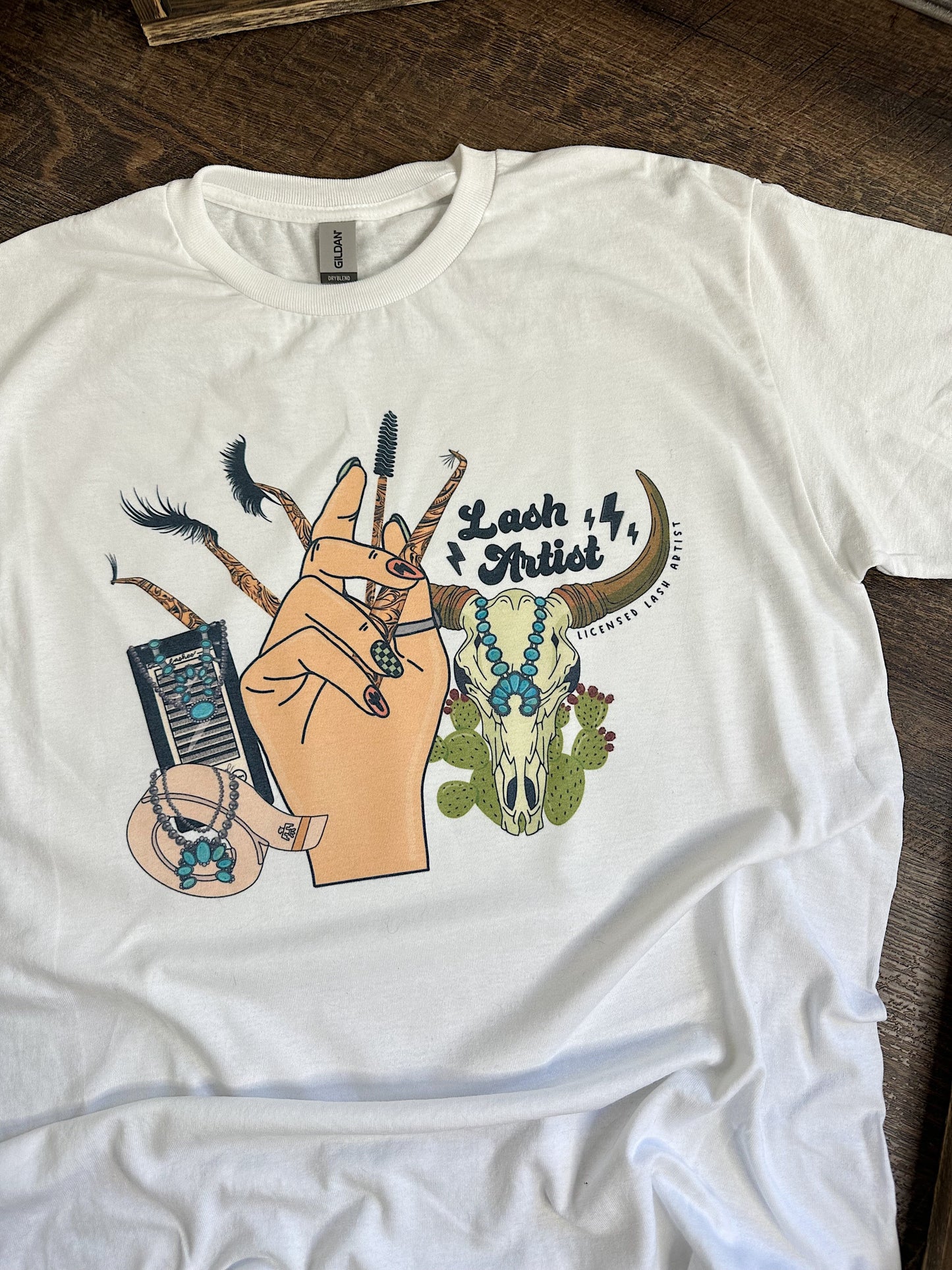 Western Lash Artist TEE, CREWNECK or QUARTER ZIP