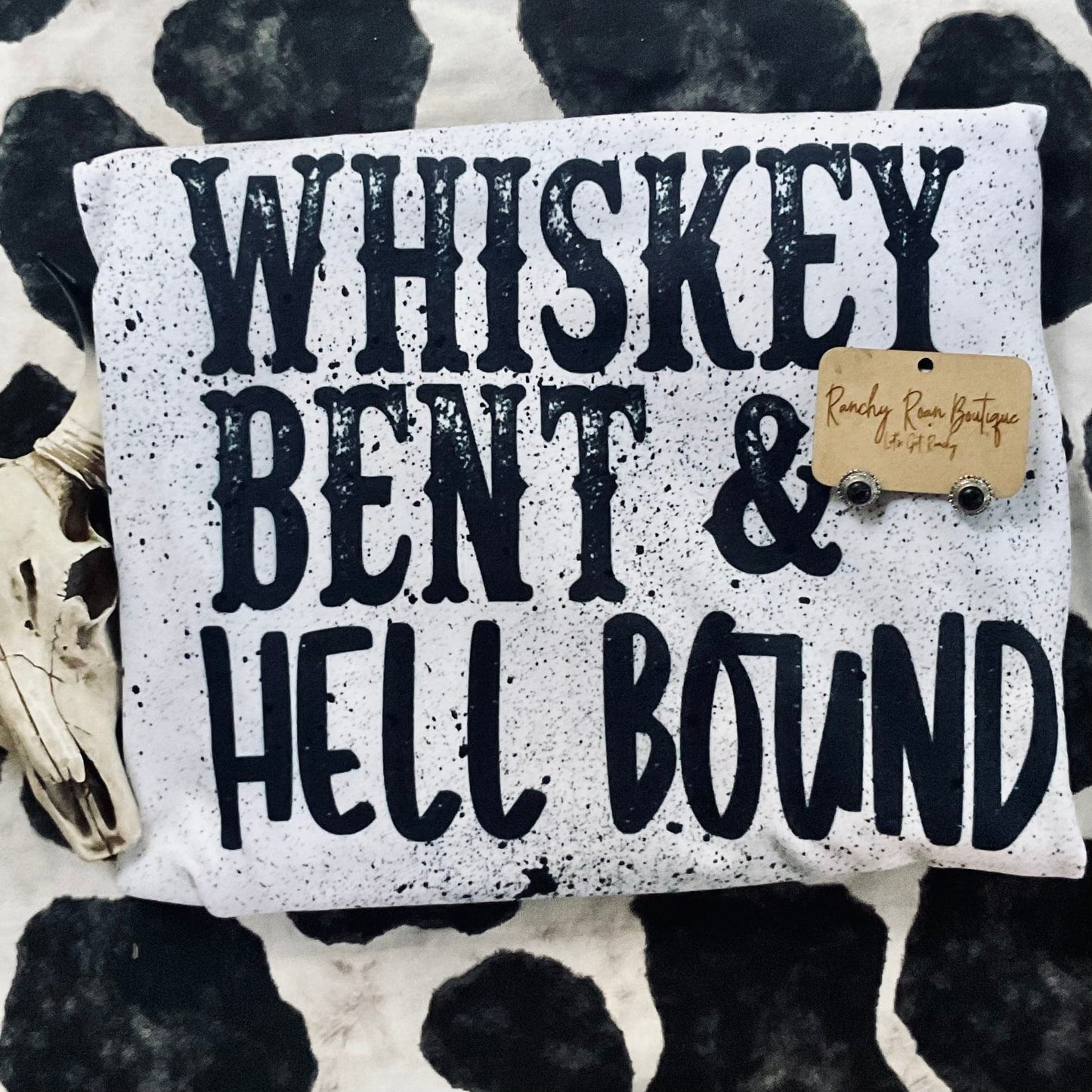Whiskey Distressed Sweatshirt