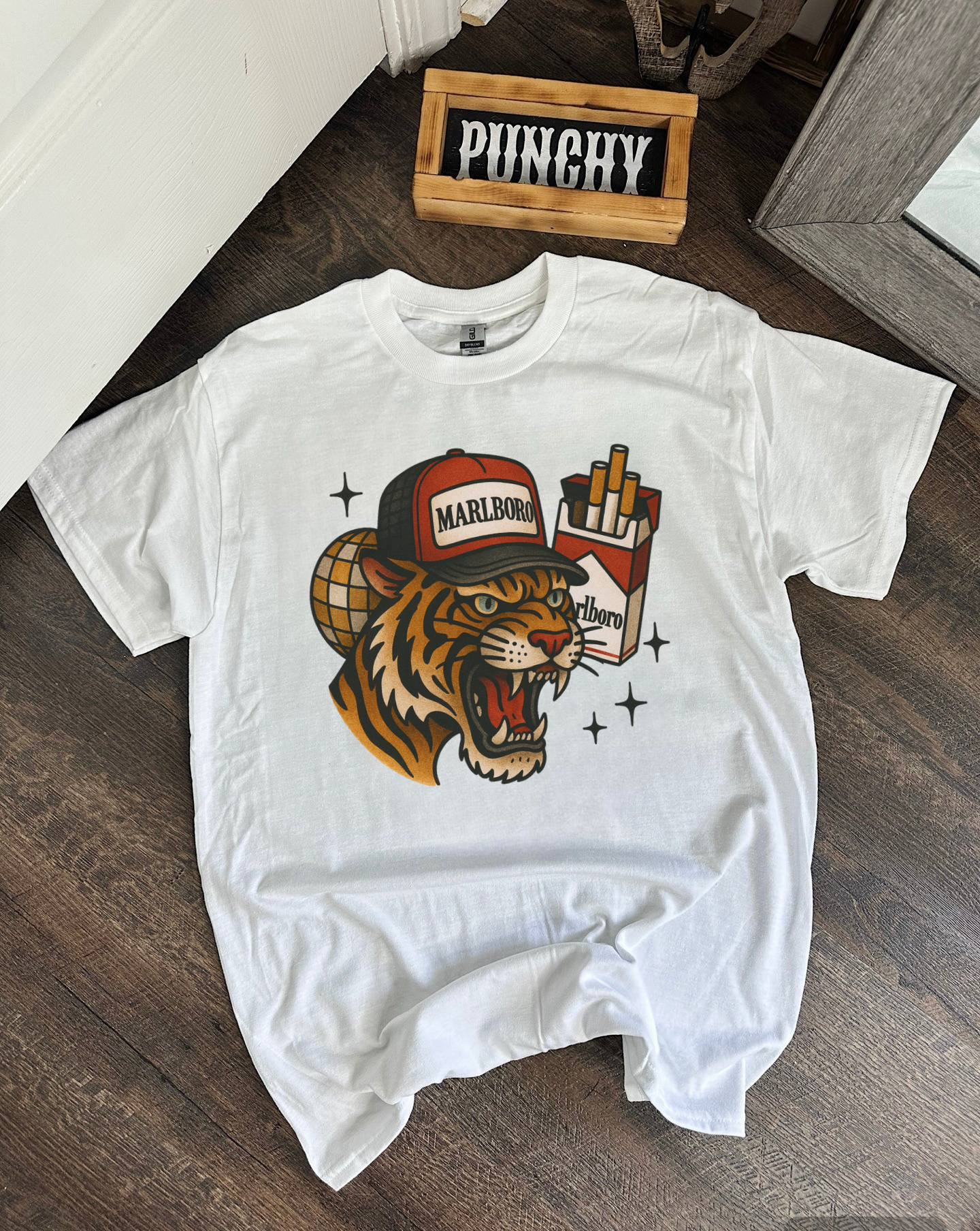 Boro Tiger TEE or CREWNECK