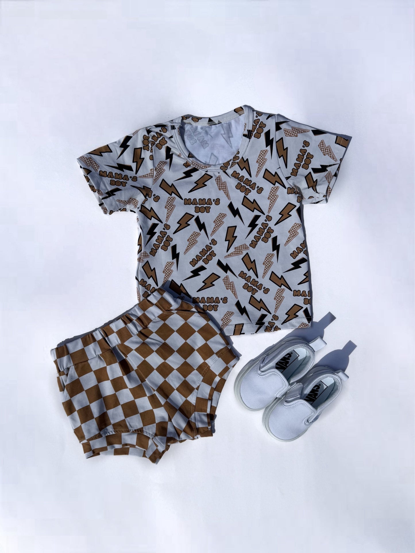 Mama's Boy Short Set (FINAL SALE)