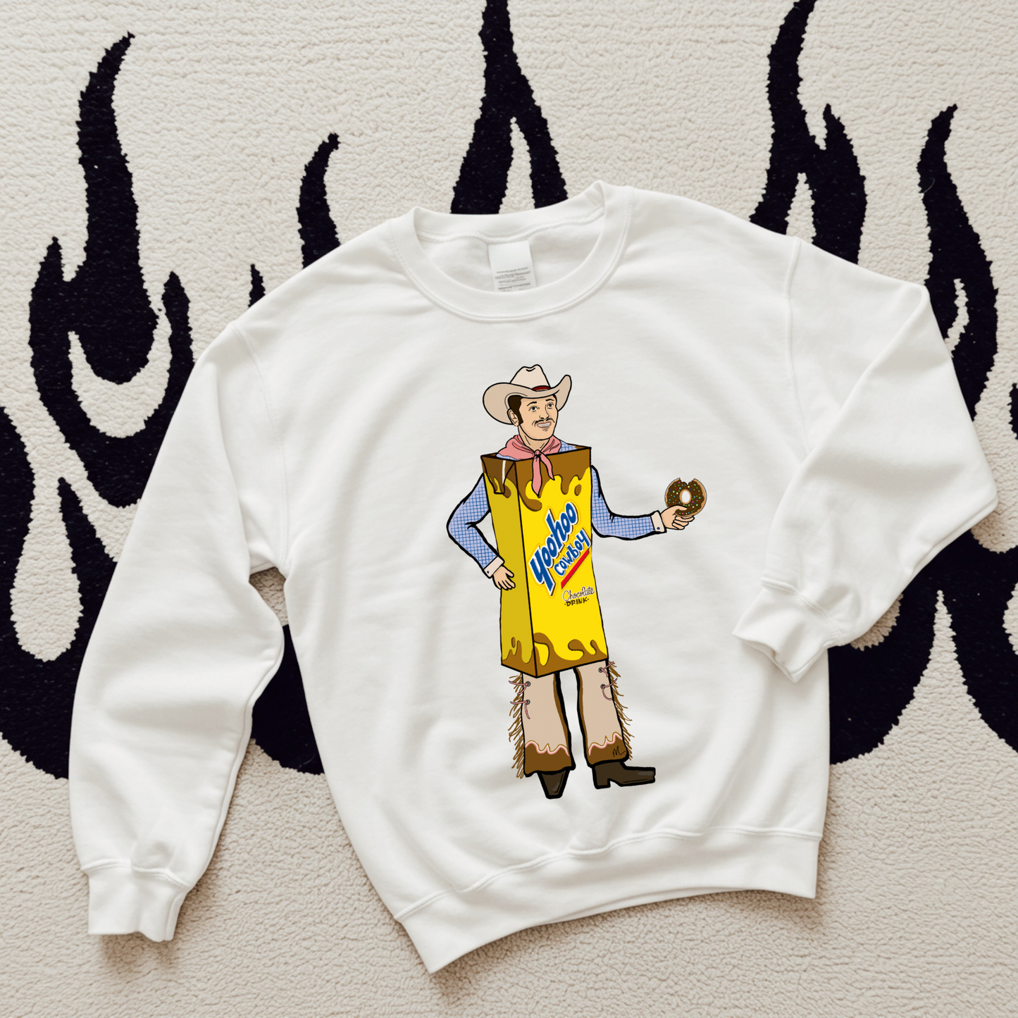 Chocolate Milk Cowboy TEE or CREWNECK