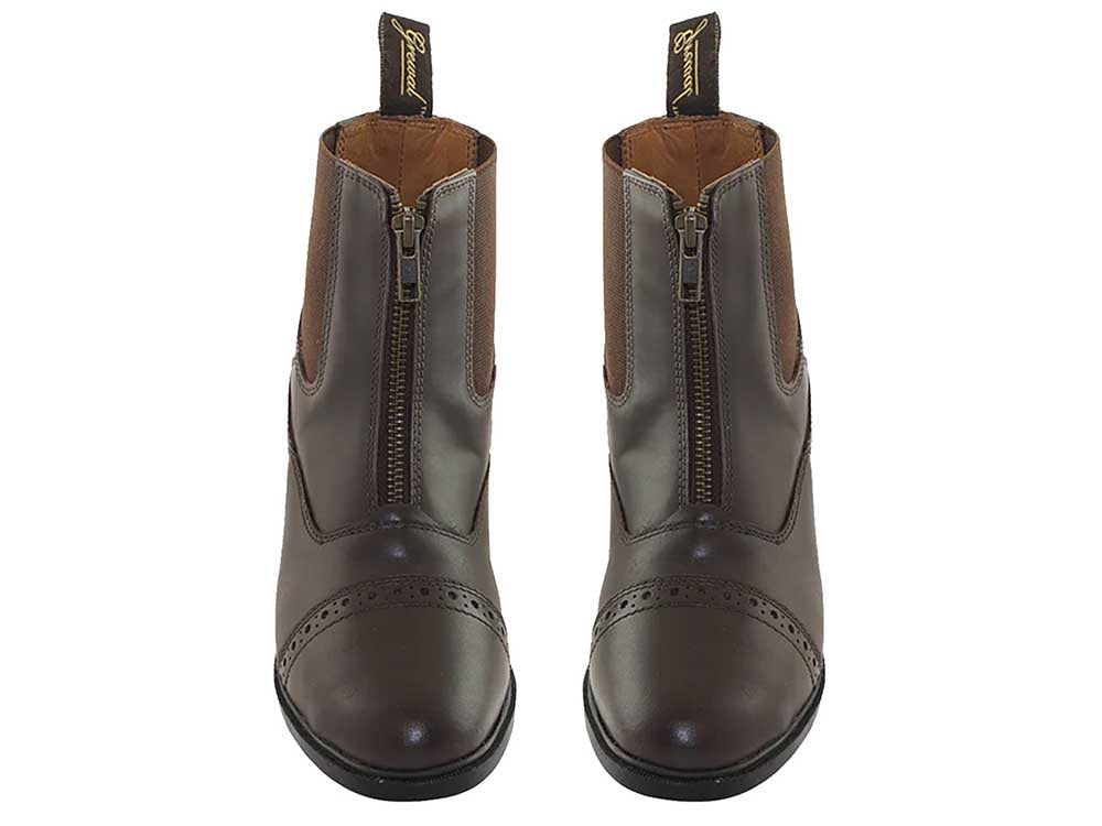 Children's Zip-Up Leather Paddock Boots