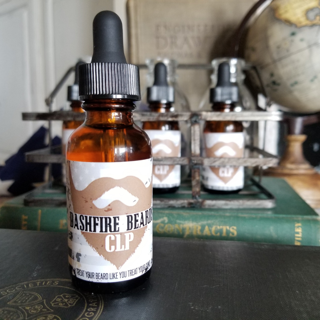 CLP Beard Oil – Clean, Lube, Protect Your Beard Like Gear | Dashfire Beards