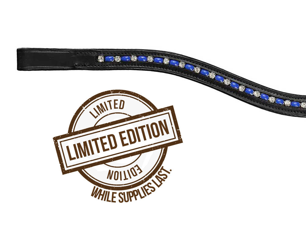CZ with Sapphire Stone Browband
