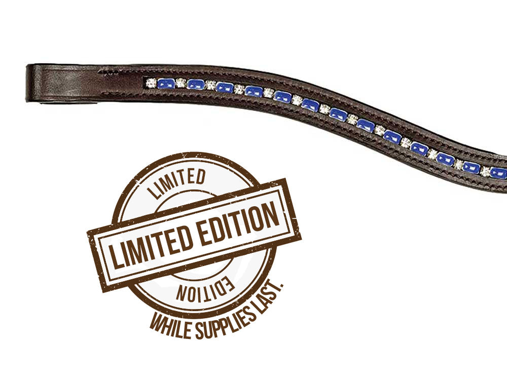 CZ with Sapphire Stone Browband