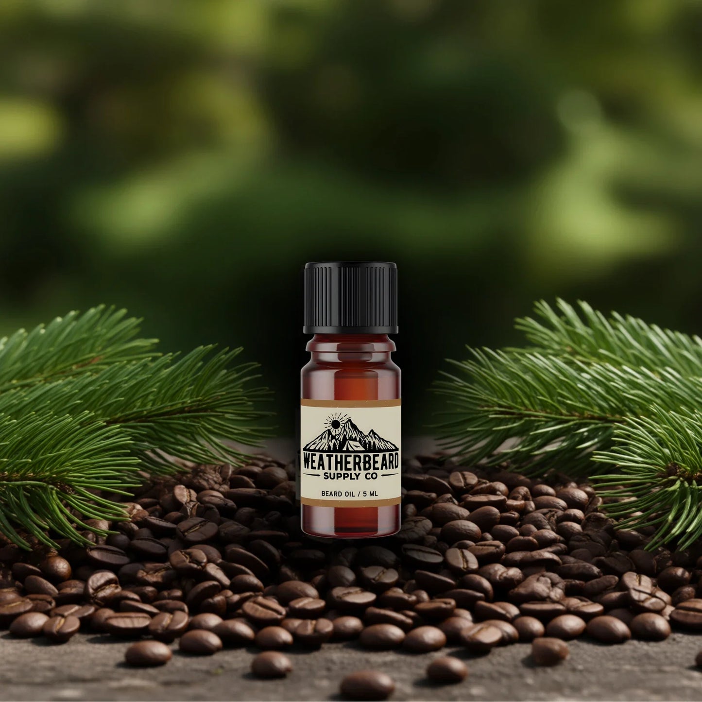 Campside Coffee Beard Oil - Spruce, Coffee, Vetiver