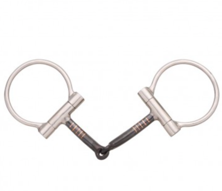 5" - Kelly Silver Star Offset Dee with SI Snaffle