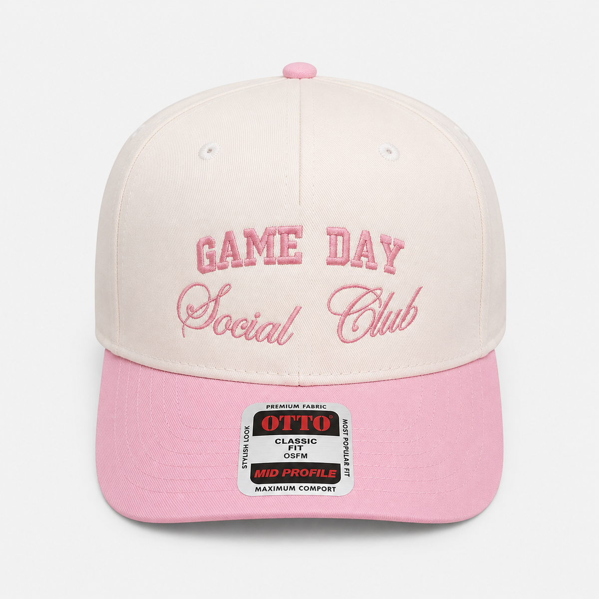 Game Day Social Club Embroidery Hat