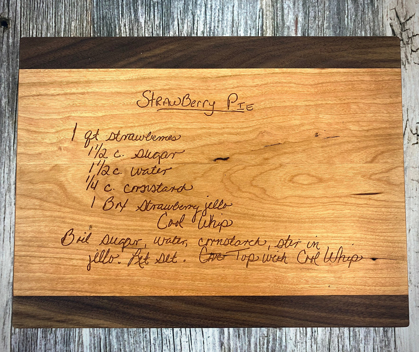 14x18 Cherry with Walnut Trim (Case of 5)