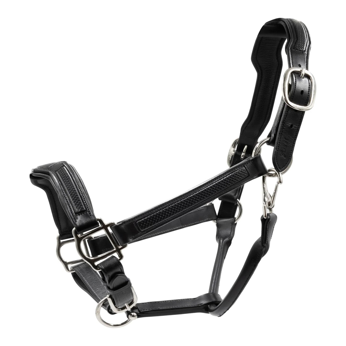Cobra Snakeskin-Embossed Halter