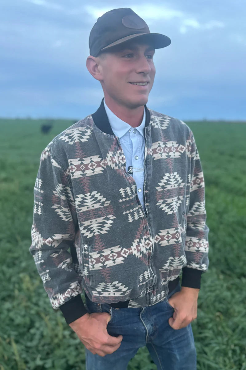 Sagebrush Spirit Bomber Jacket Men