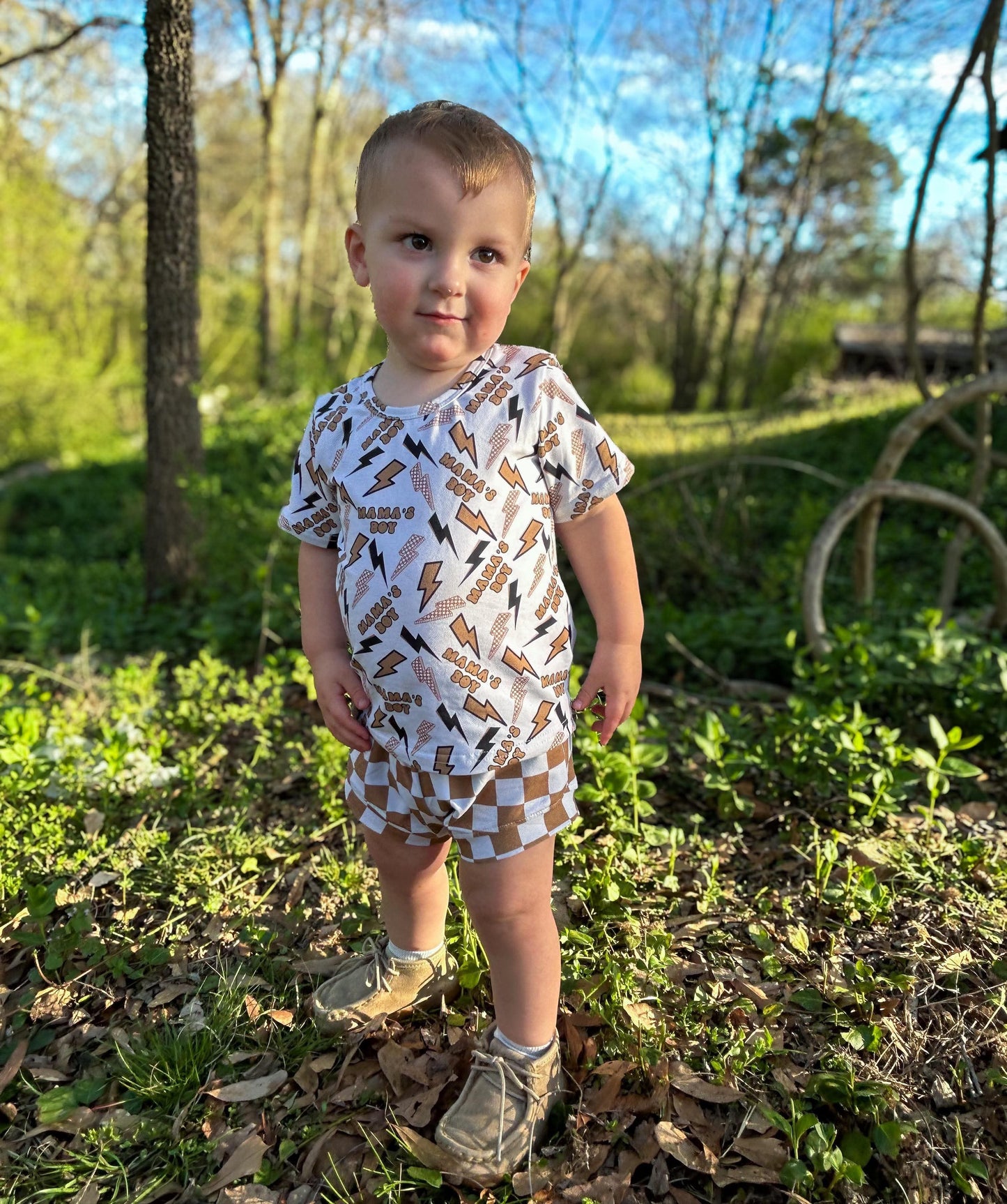 Mama's Boy Short Set (FINAL SALE)