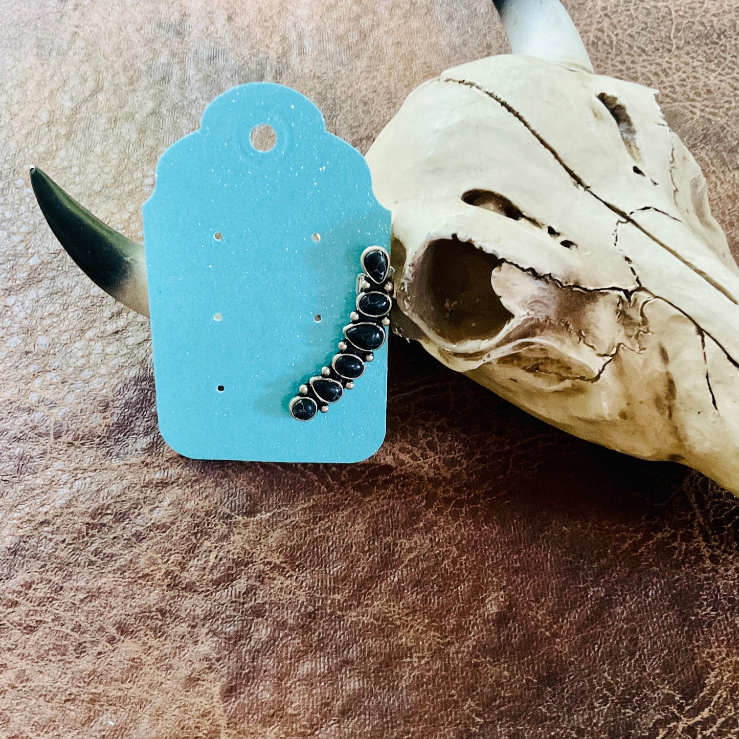 Stone Stud Ear Climber Western