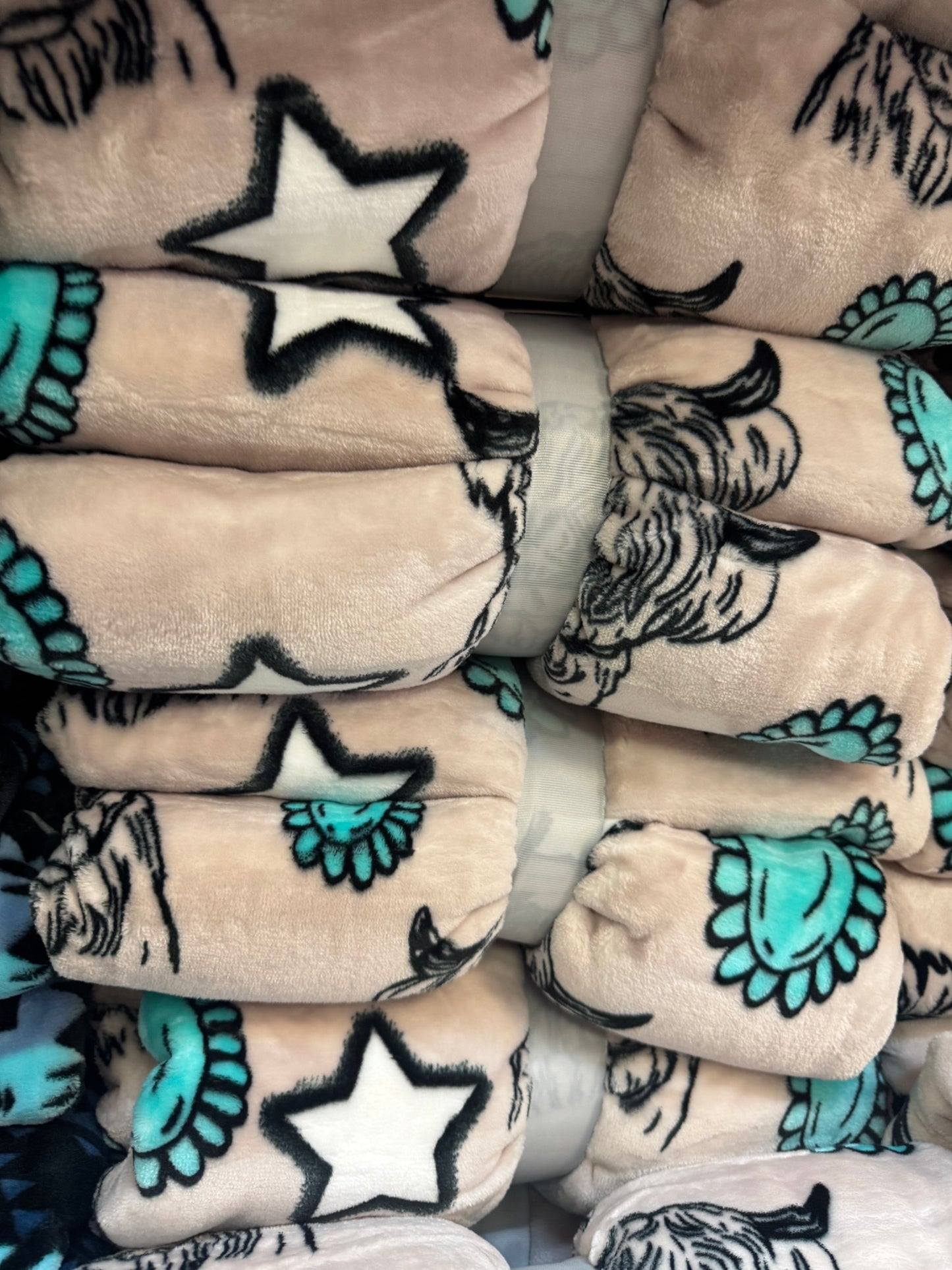 Highland Concho Super Plush Blanket