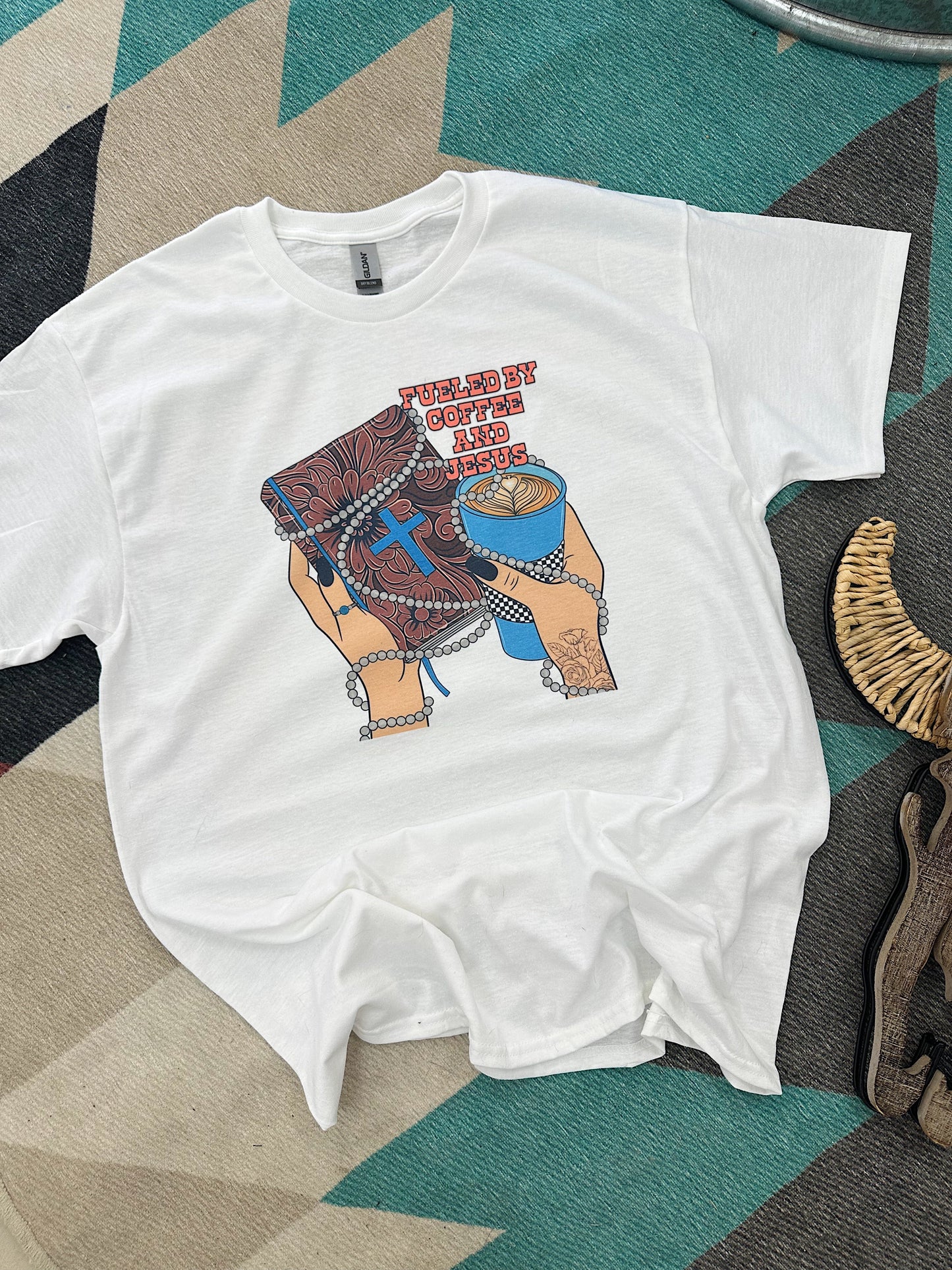 Jesus & Coffee TEE or CREWNECK