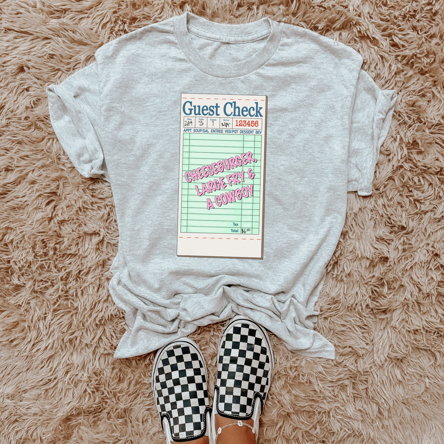 Cowboys & Fries TEE or CREWNECK