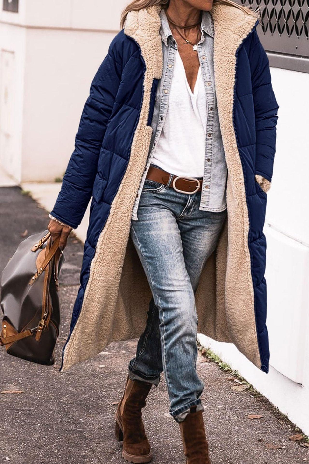 Rancher Fleece-Lined Hooded Jacket – Cozy, Stylish Cowgirl Outerwear for Every Occasion
