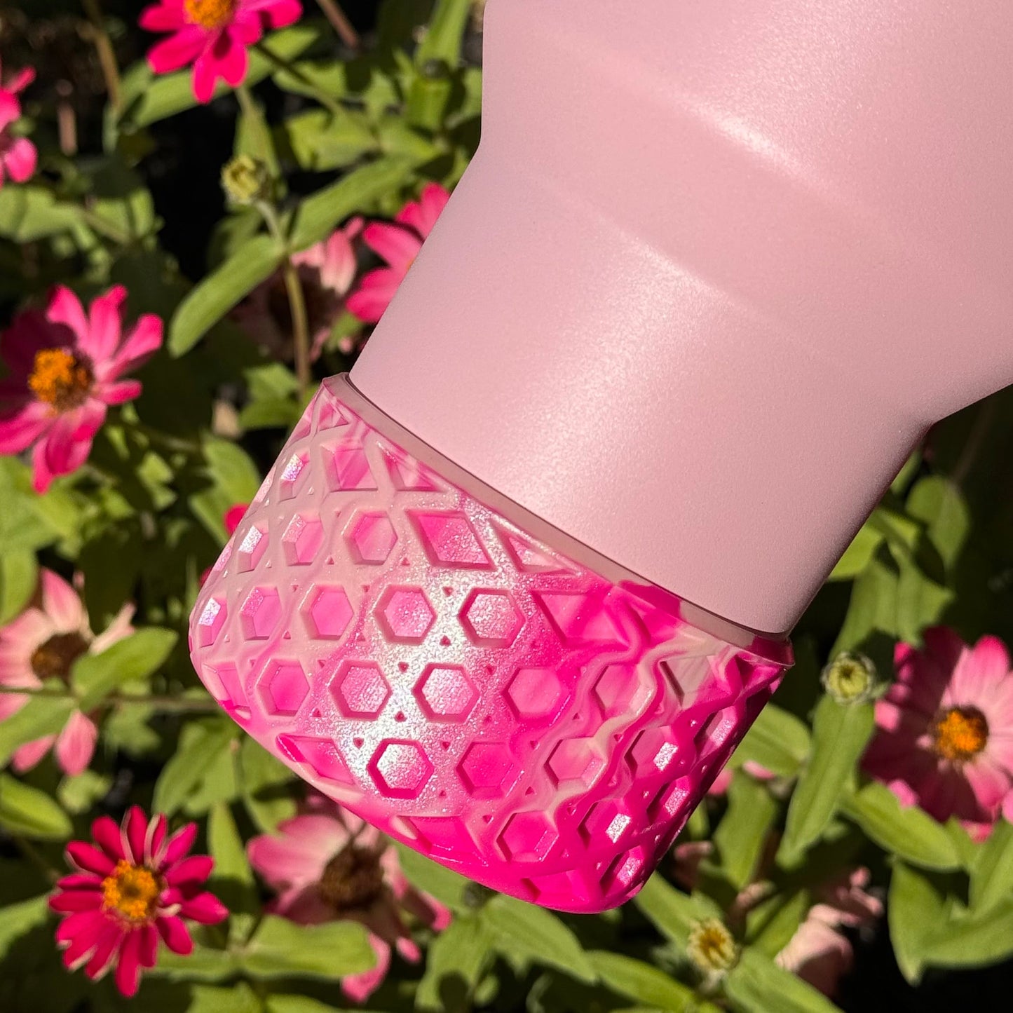 Flockin’ Fabulous Flamingo Remix WAFFLE Tumbler Boot -fits 20-40oz