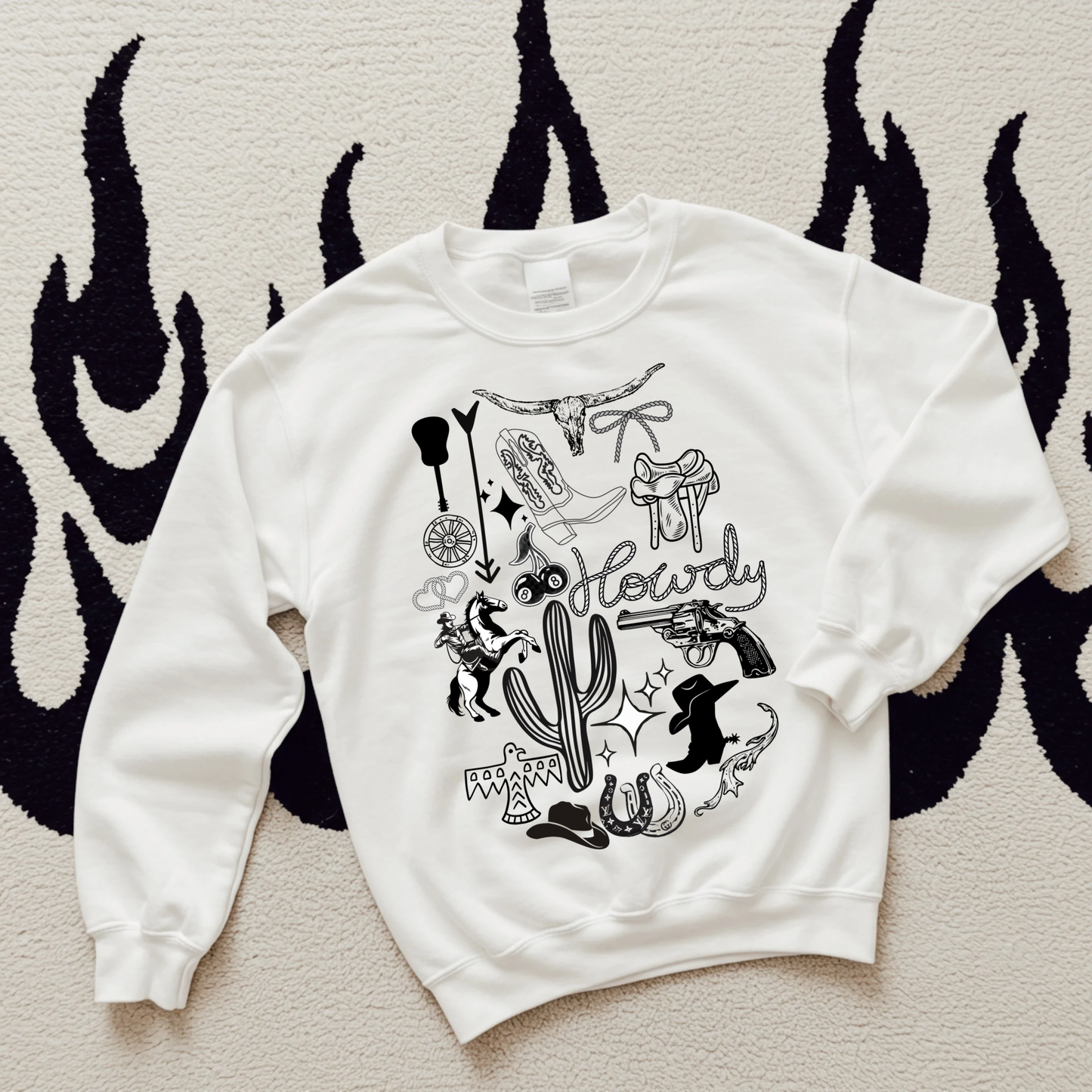 Howdy Collage TEE or CREWNECK