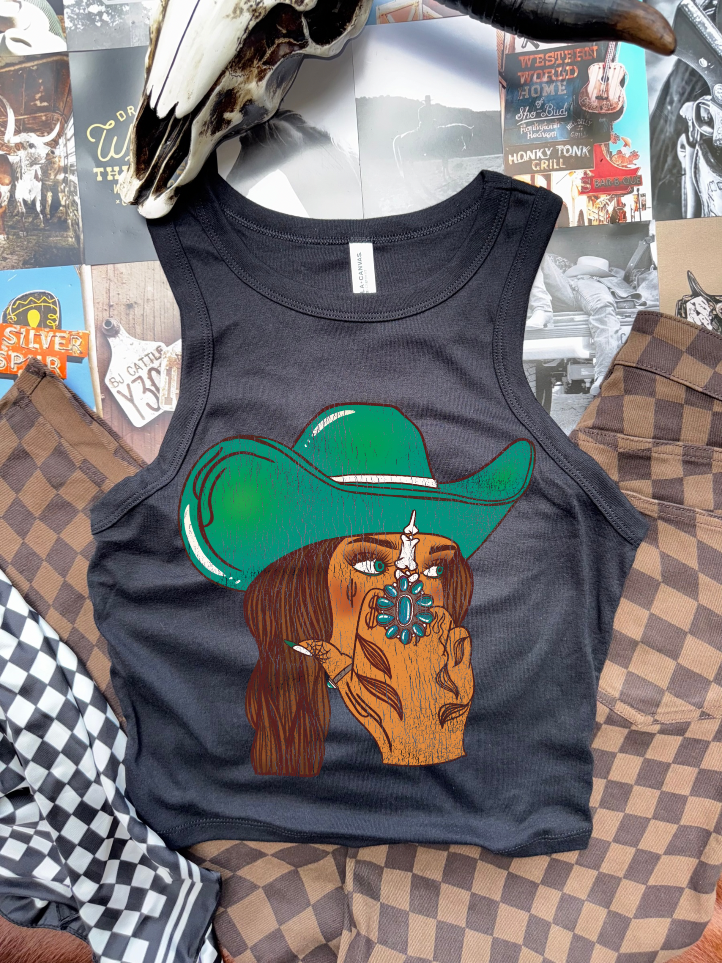 Unbothered Rib Tank