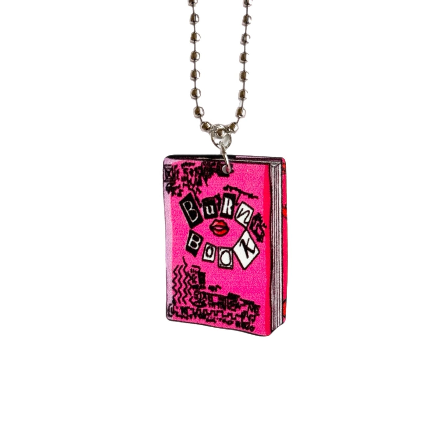 Burn Book Charm - Tumbler Handle Charm