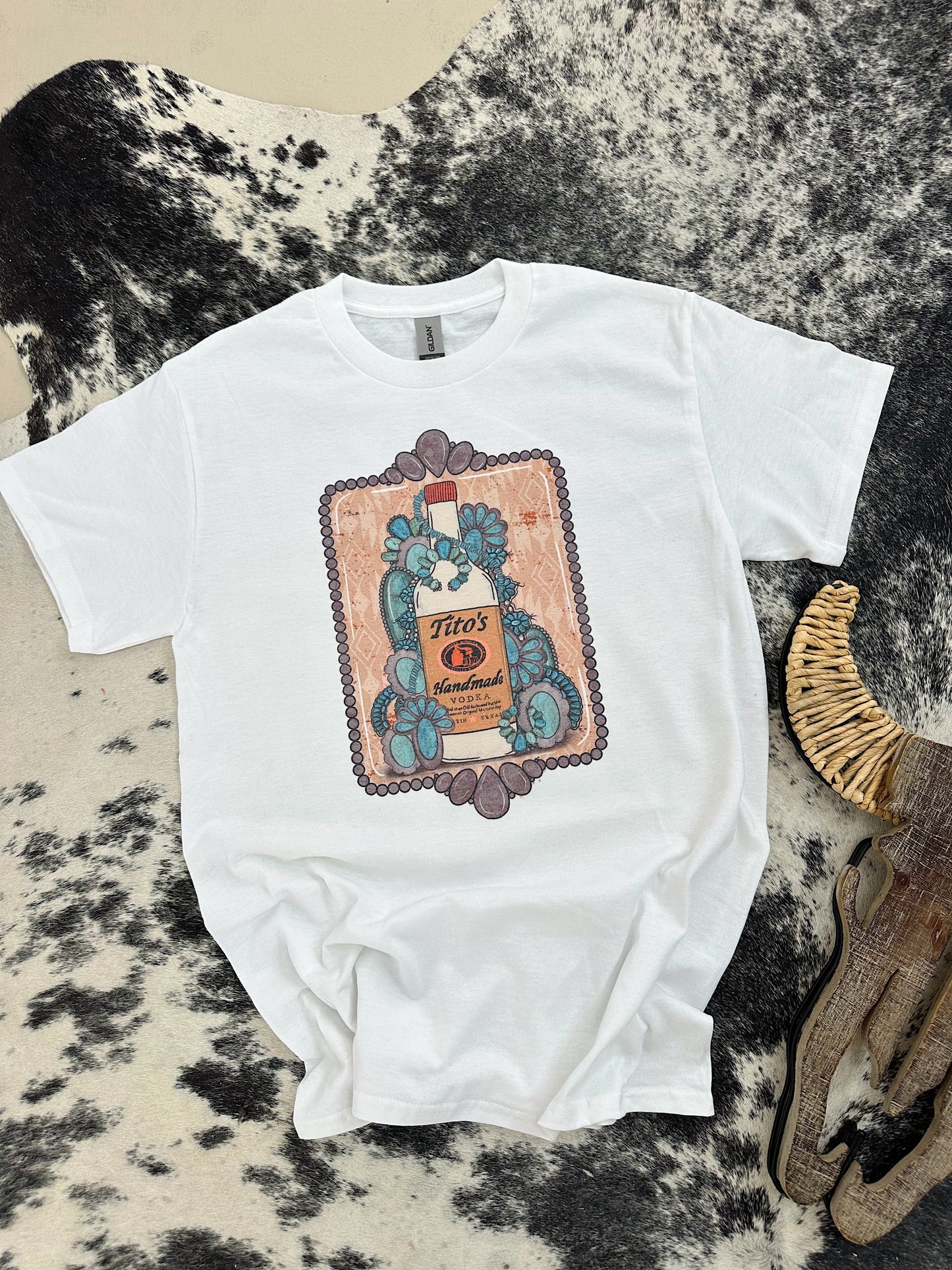 Vodka & Turquoise TEE or CREWNECK