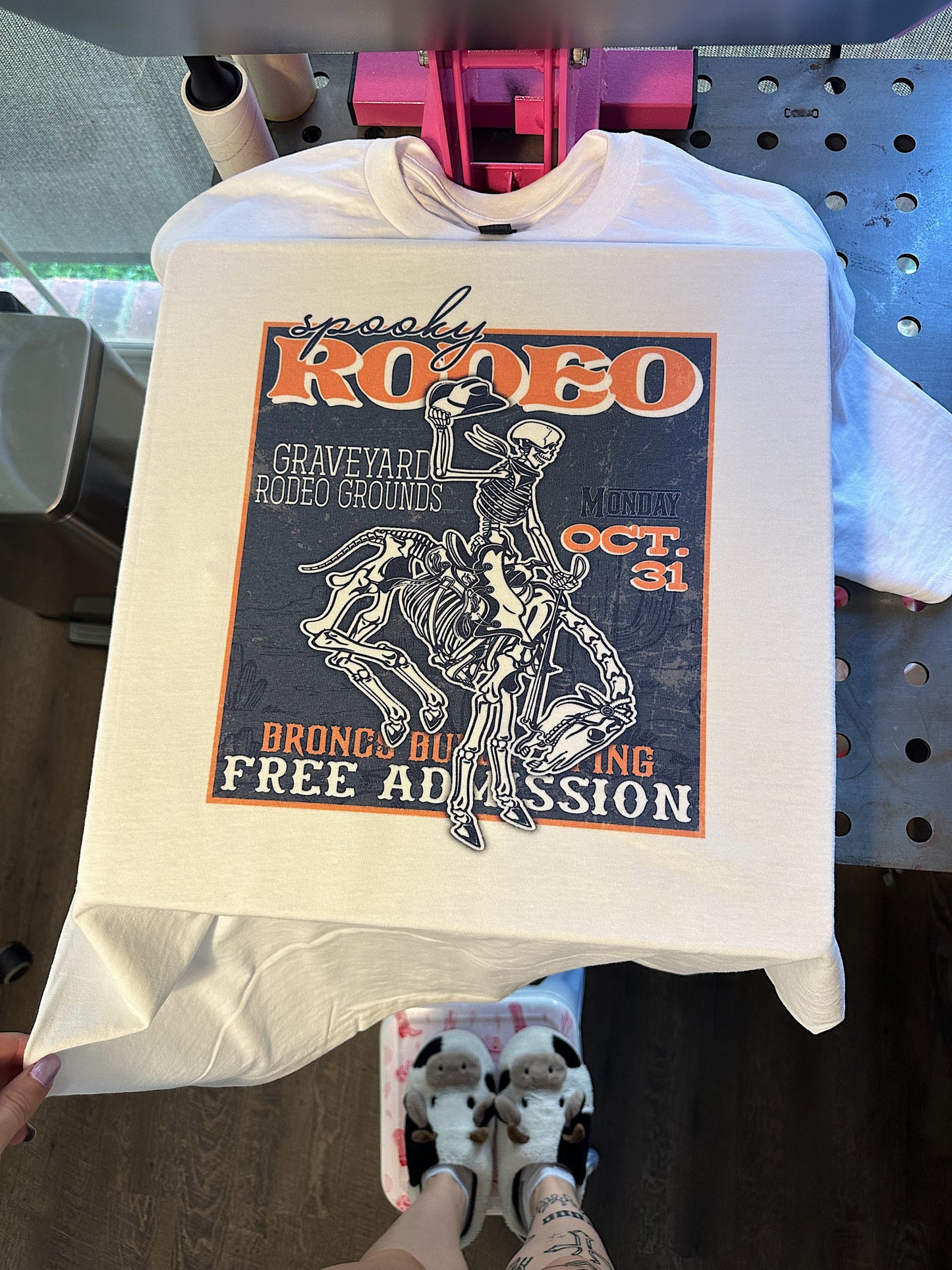 Spooky Rodeo Poster Tee or Crewneck