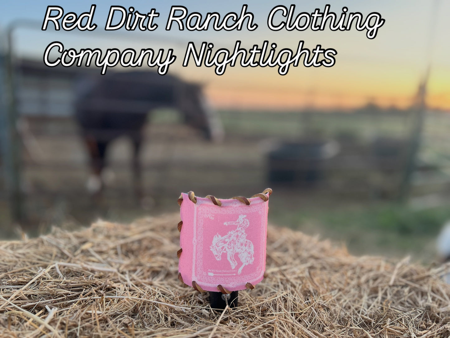 Nightlight Bandana Bronc Pink
