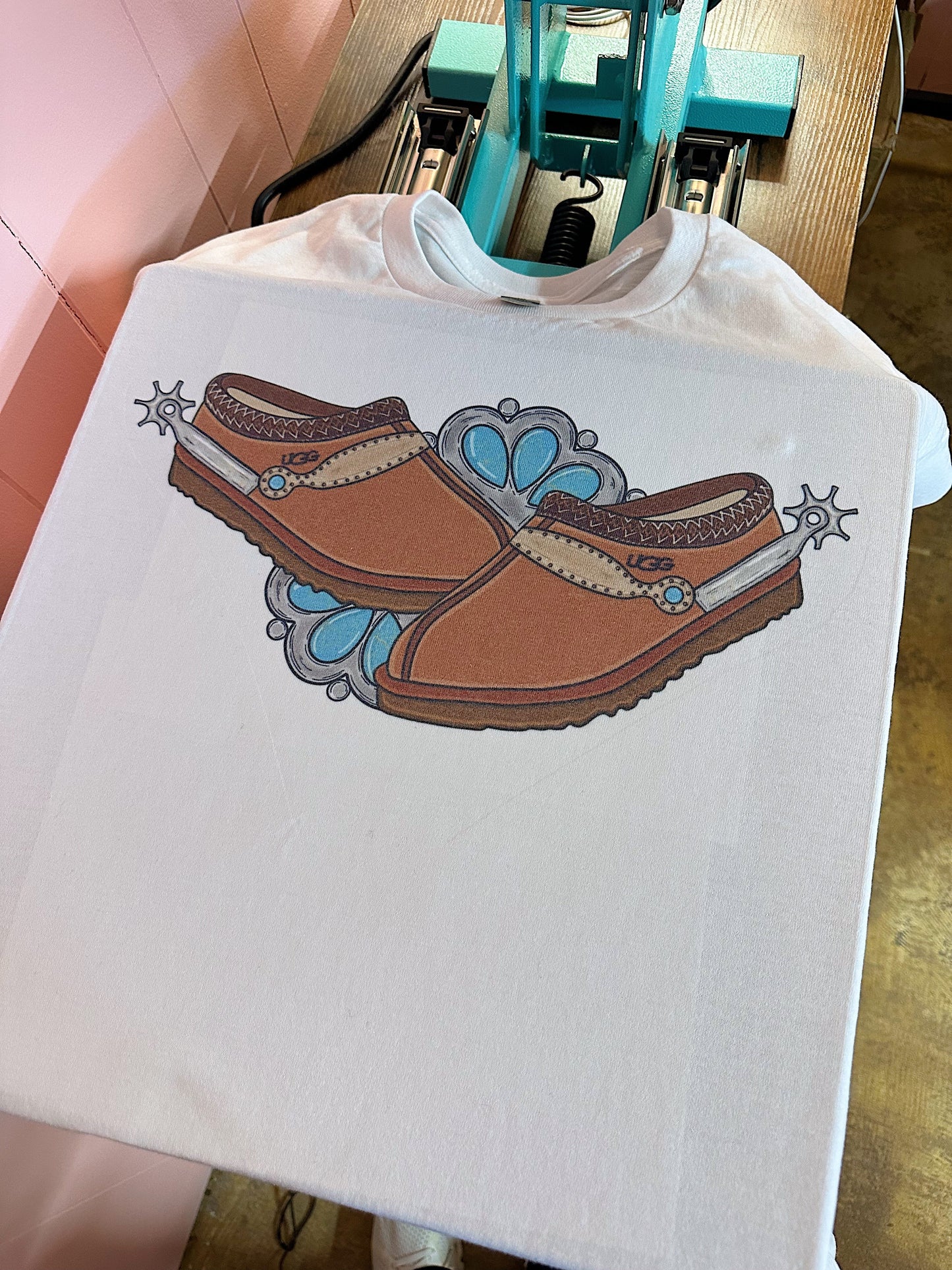 Western Slippers TEE or CREWNECK