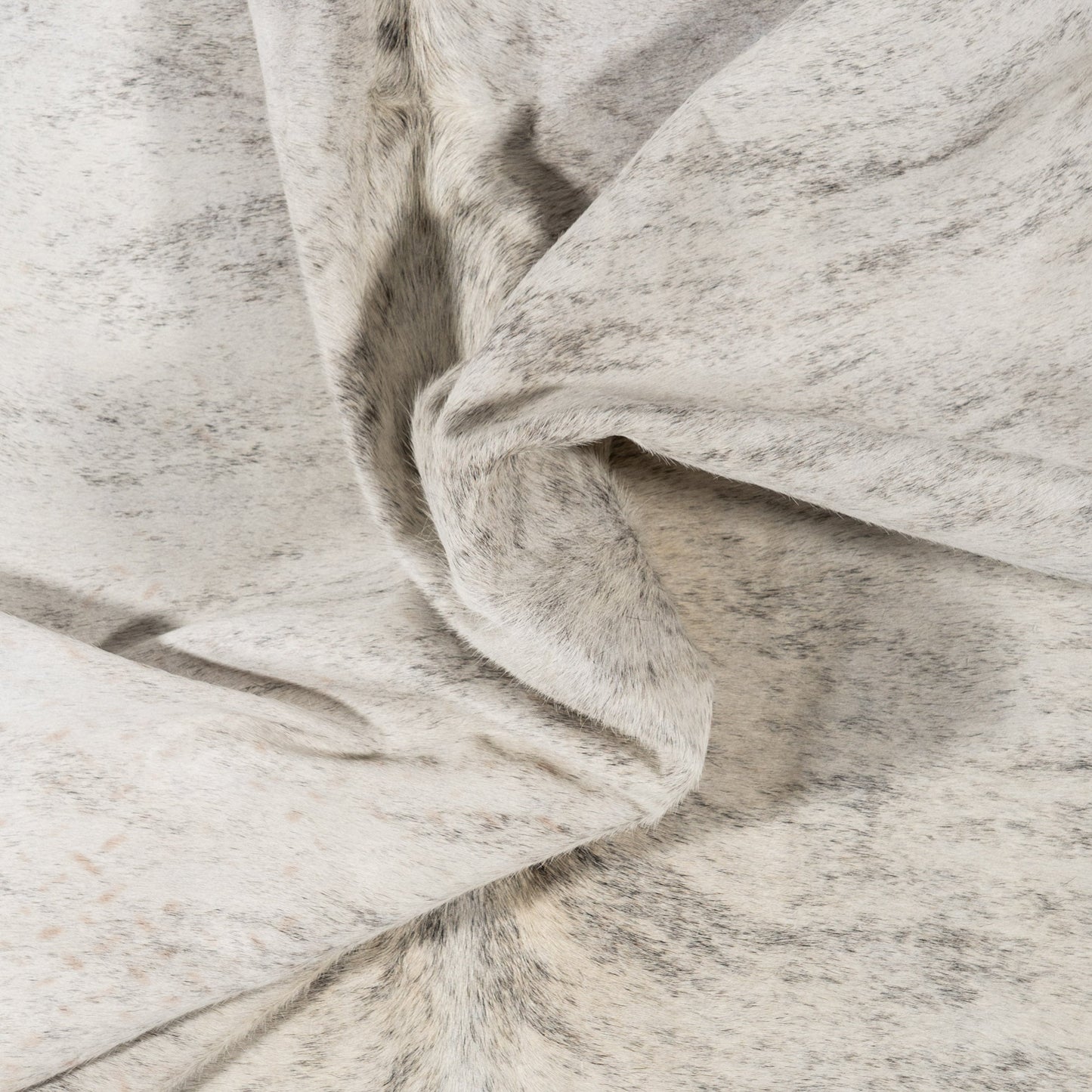 Brazilian Light Grey Brindle Cowhide Rug Size 9'1" L x 7'6" W 9229