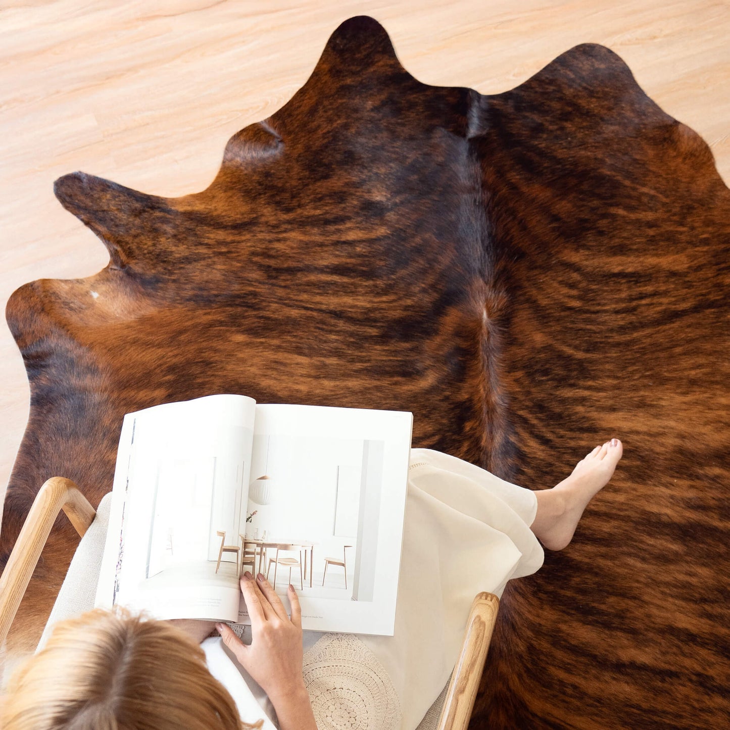 Brindle Cowhide Rug