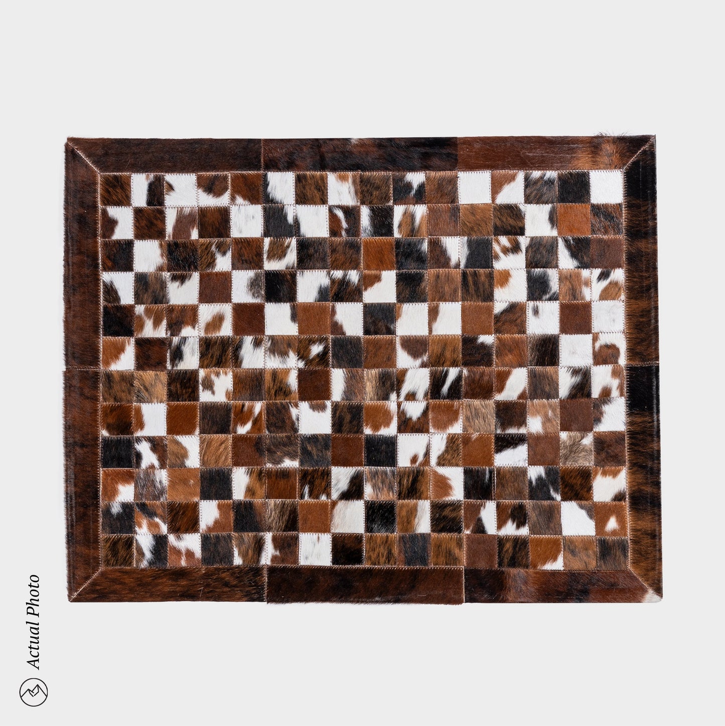 Cowhide Floor Mat Rug Size 3 x 2 Feet F-141