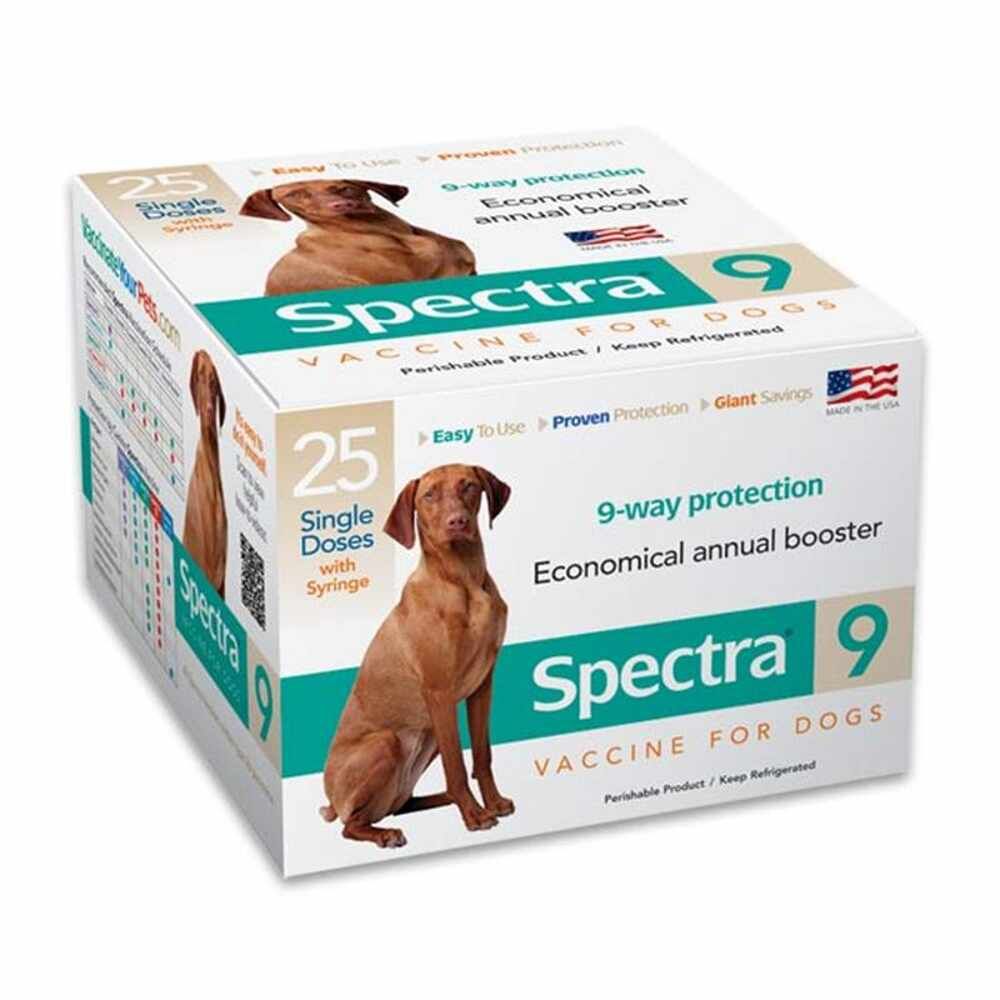 Canine Spectra 9 - One Dose, with Syringe