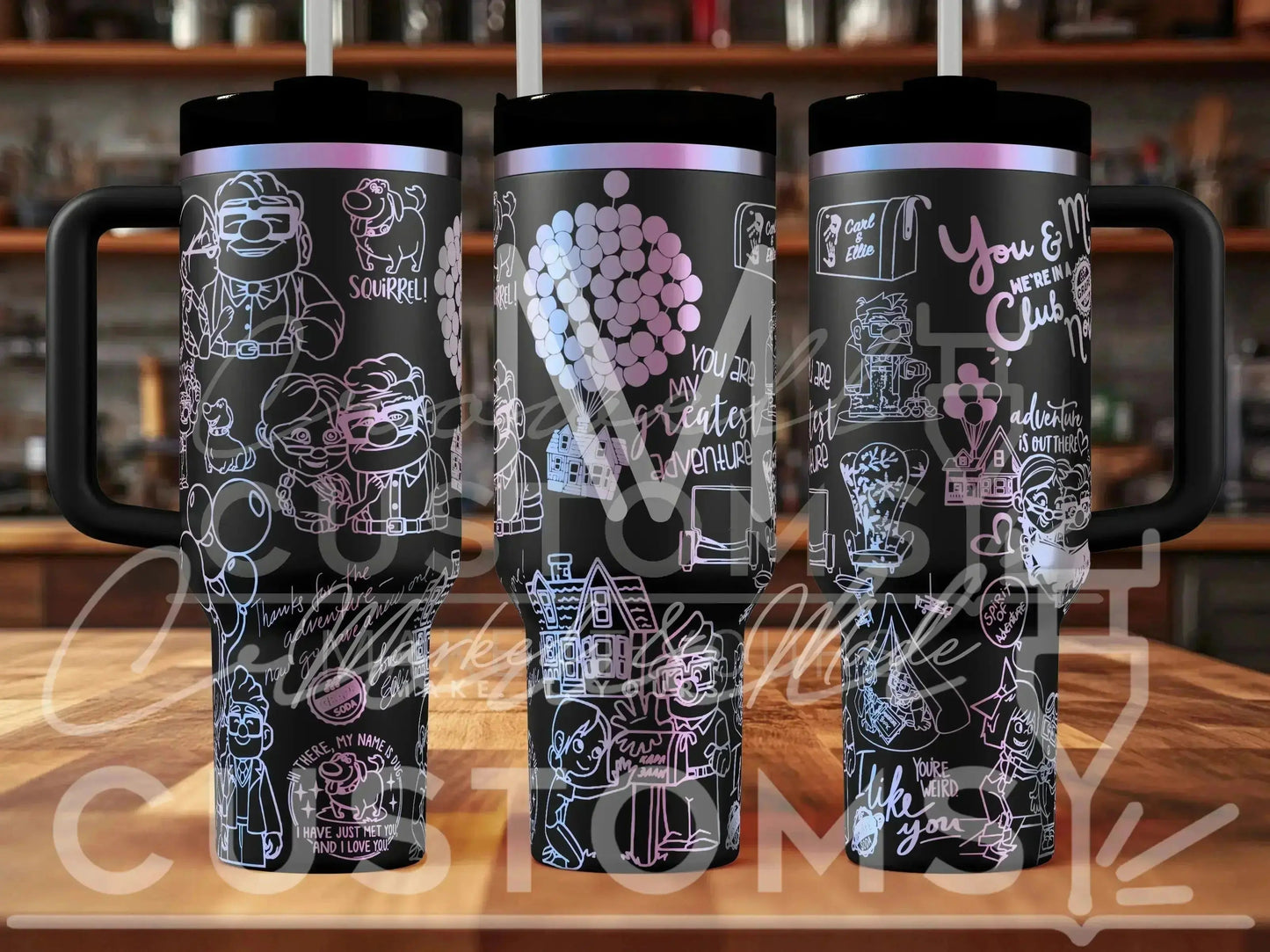 Disney UP! Adventure is Out There Engraved Tumbler | 40oz
