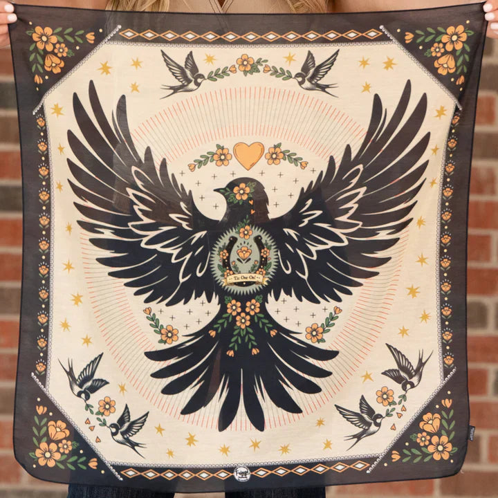 Dovely Shorty Bandana - Off White