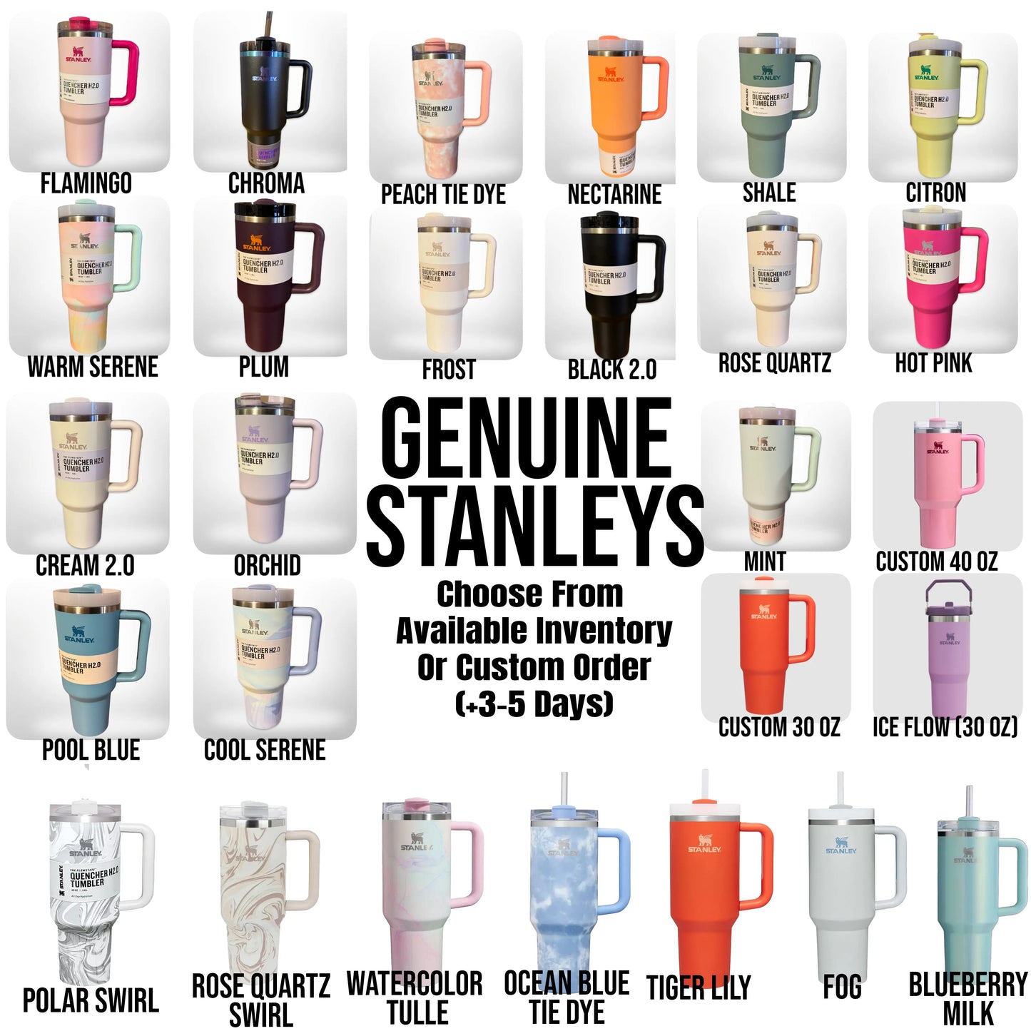Dripping Hearts - Love Engraved Tumbler | Genuine Stanley