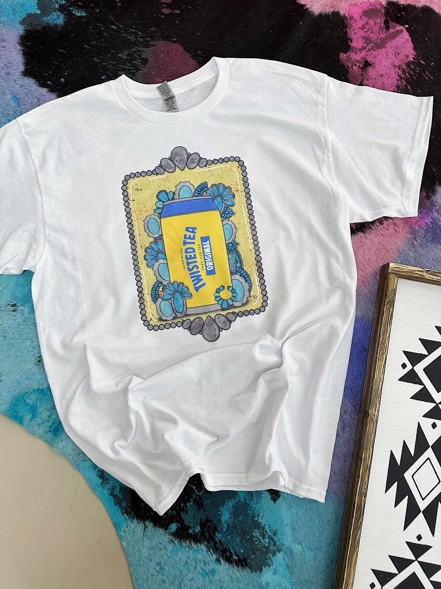 Western Twisted TEE or CREWNECK