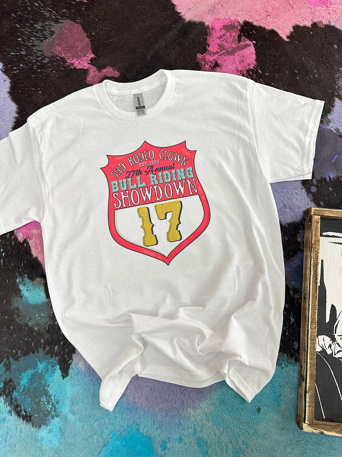 Bull Riding Showdown TEE or CREWNECK